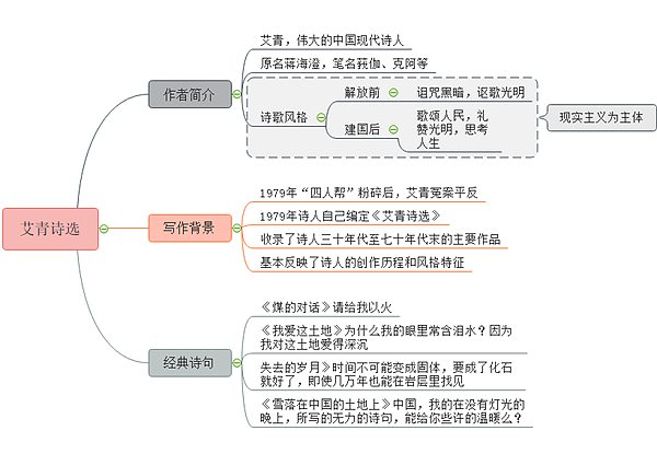 《艾青诗选》读书笔记摘抄,艾青诗选好词好句及感悟赏析