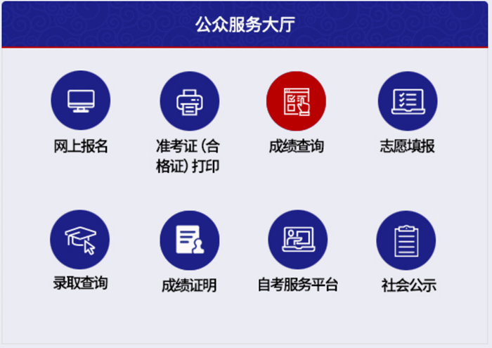 天津招考资讯网成绩查询入口（http://www.zhaokao.net/）