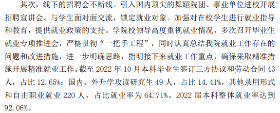 北京舞蹈学院就业率及就业前景怎么样,好就业吗？