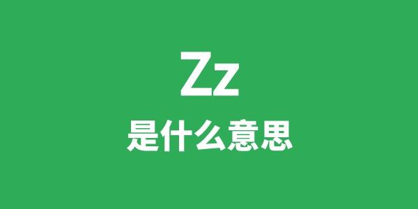 Zz是什么意思