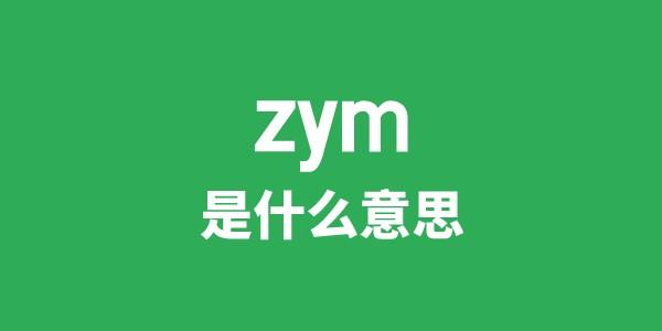 zym是什么意思