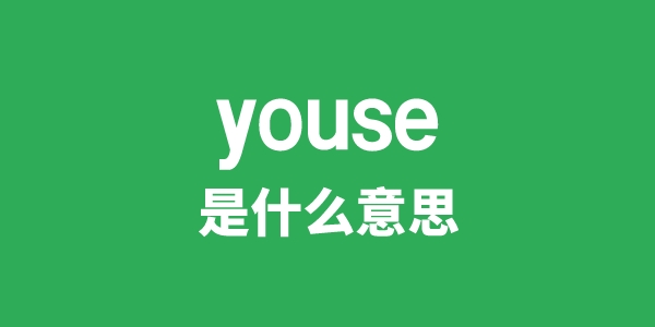 youse是什么意思