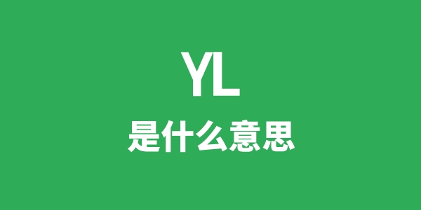 YL是什么意思