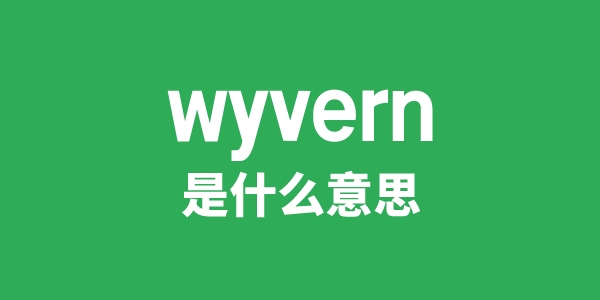 wyvern是什么意思