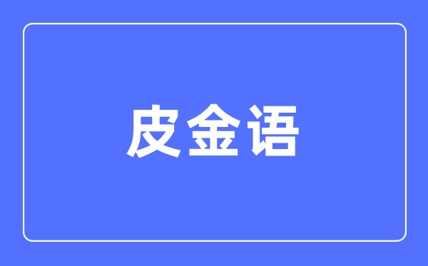 皮金语专业主要学什么,皮金语专业的就业方向和前景分析