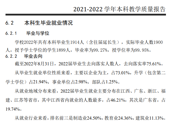 赣南科技学院就业率及就业前景怎么样,好就业吗？