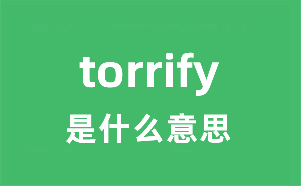 torrify是什么意思