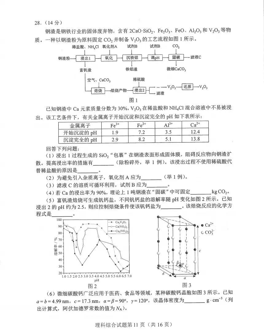 新高考2024九省联考河南理综试卷及答案解析