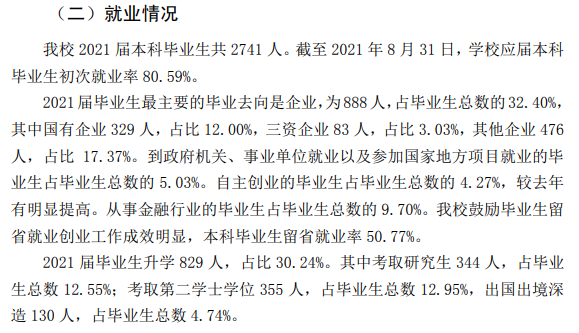 吉林财经大学就业率及就业前景怎么样,好就业吗？