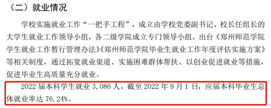 郑州师范学院就业率及就业前景怎么样,好就业吗？