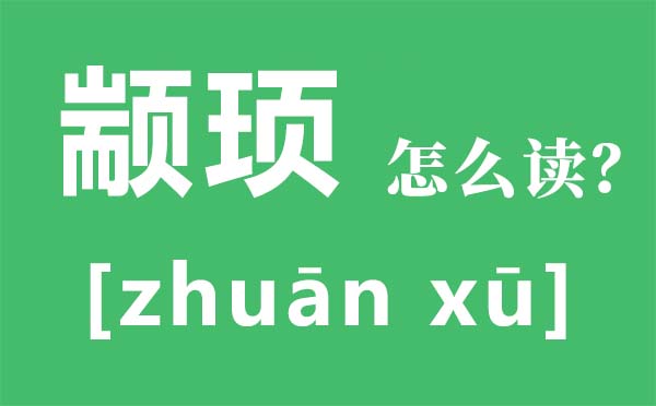 颛顼怎么读,颛顼是谁,颛顼的后代姓什么