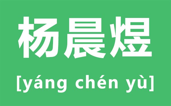 杨晨煜