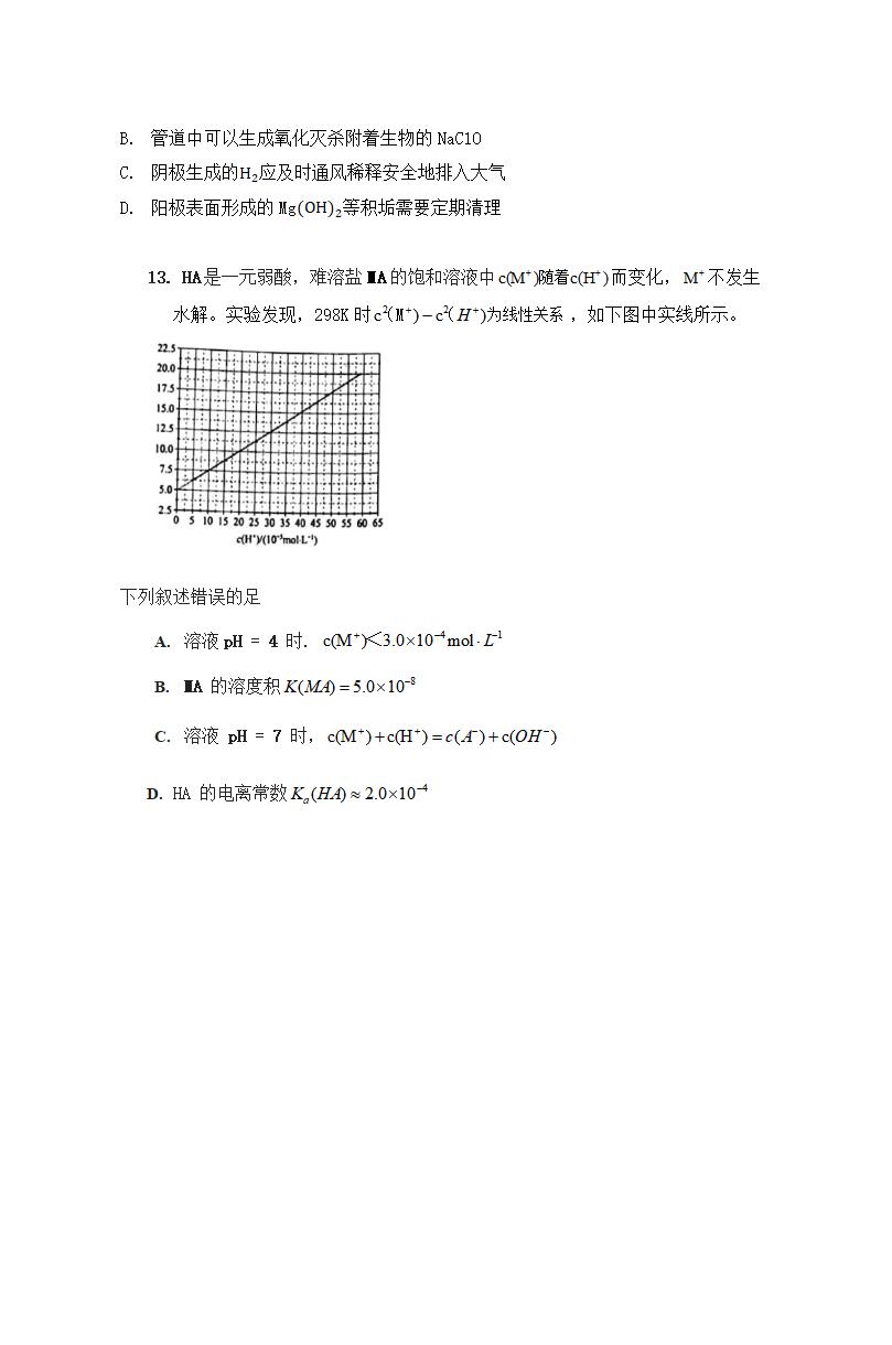 2021年高考理综试卷及答案,理科综合试题答案解析